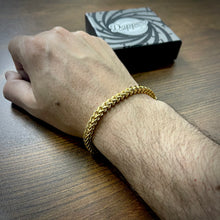 Load image into Gallery viewer, Golden Foxtail Wheat Chain Bracelet For Men In Pakistan