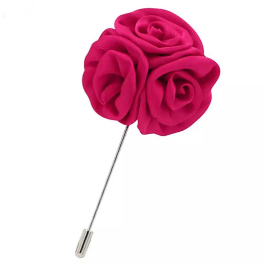 Pink Flower Lapel Pin Booch Online In Pakistan