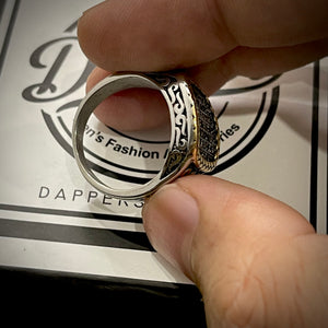 turkish silver ring for men
