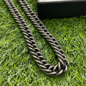 Heavy Round Curb Link Neck Chain For Men