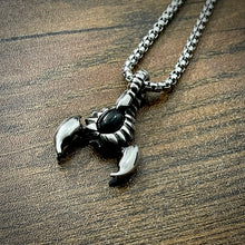 Load image into Gallery viewer, scorpio pendant necklace for men in pakistan