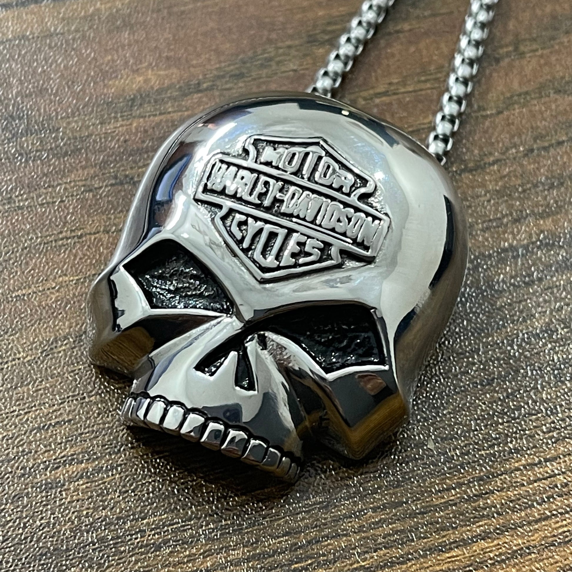 Harley davidson mens necklace on sale