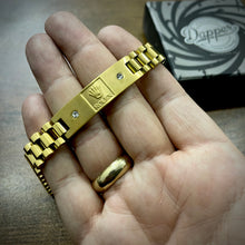 Load image into Gallery viewer, golden crown rolex jubilee bracelet for men online in Pakistan