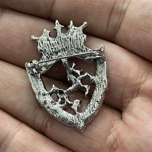 crown brooch for wedding suit