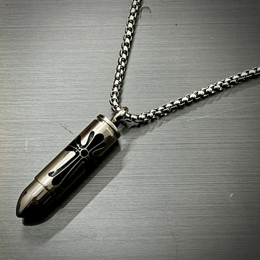 christian cross bullet pendant necklace for men in pakistan