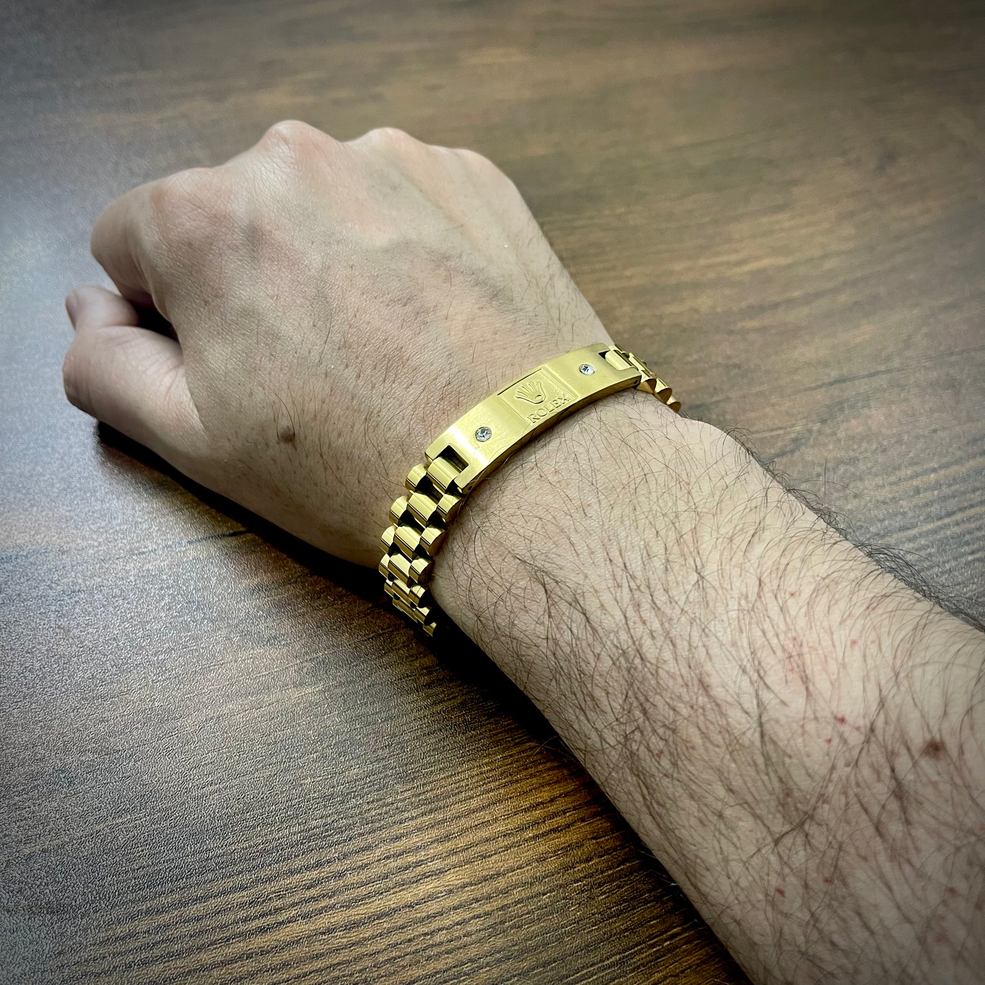 Buy Golden Stainless Steel Crwon Rolex Jubilee Bracelet For Men Online In Pakistan Dappershop.pk The Dapper Shop