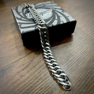 heavy silver chain bracelet for men in pakistan