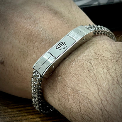 silver rolex bracelet for men in pakistan