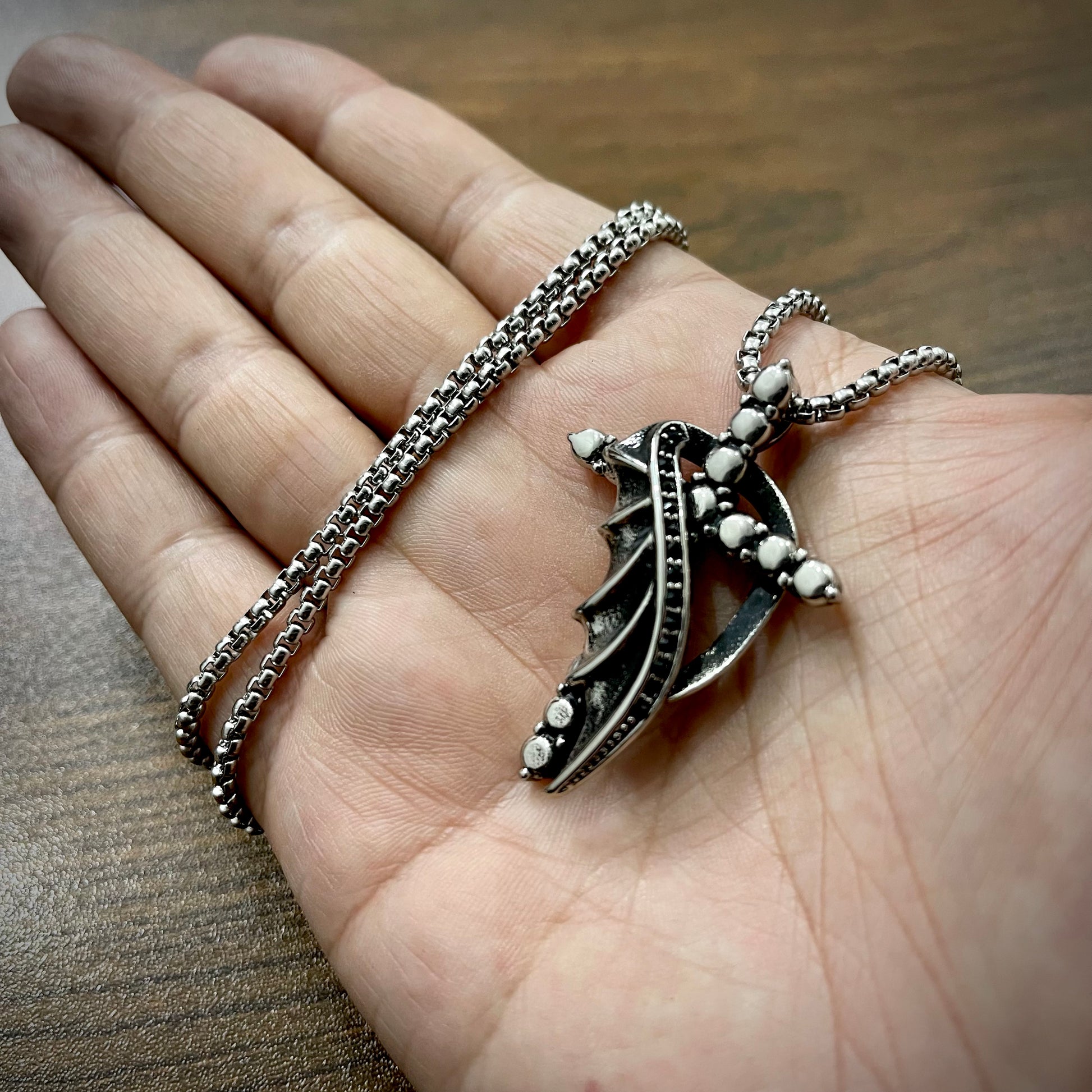 christ cross pendant necklace for men