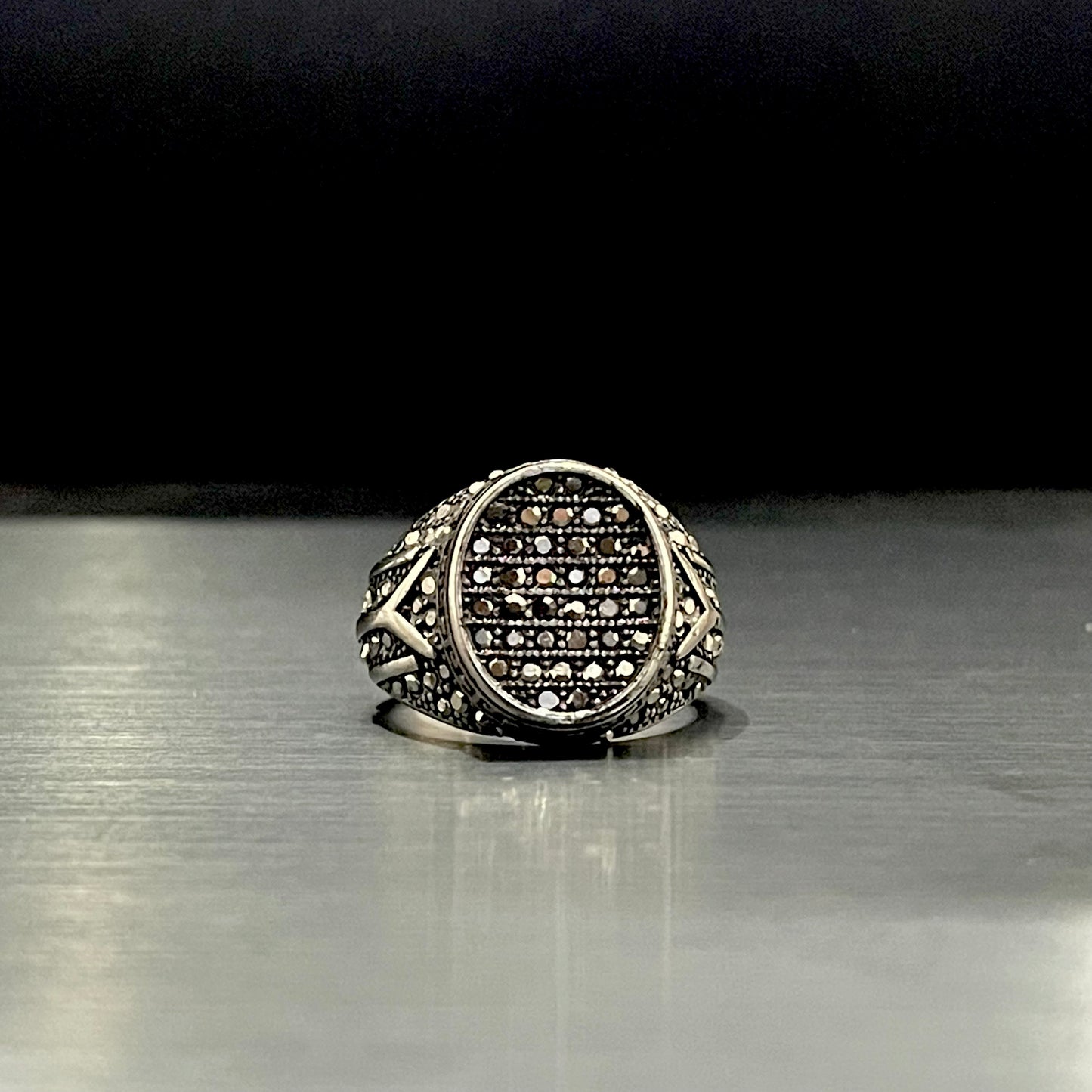 Silver kayi Ertugrul Turkish Titanium Ring Online In Pakistan | Dapper ...