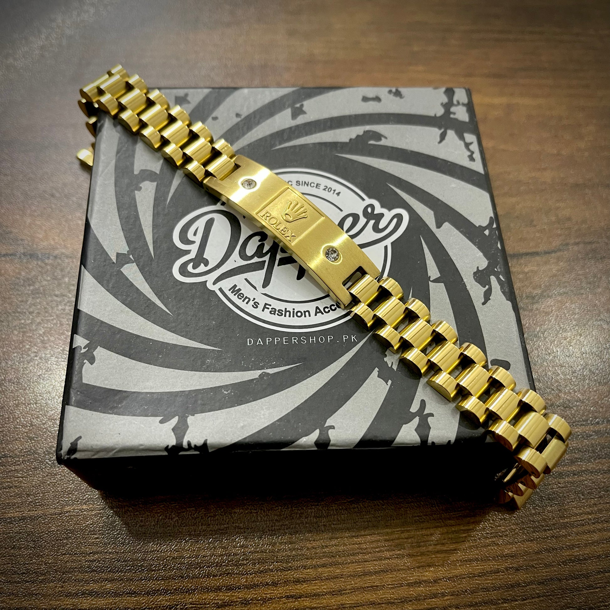 golden jubilee bracelet for men in pakistan
