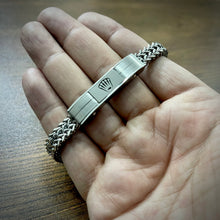 Load image into Gallery viewer, Silver crown rolex jubilee bracelet for men online in Pakistan