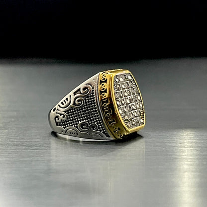 Silver turkish ring for men online In Pakistan