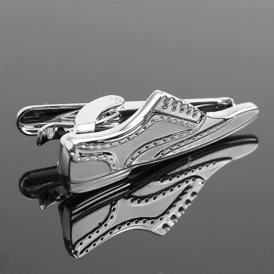 Silver Shoe Tie Pin