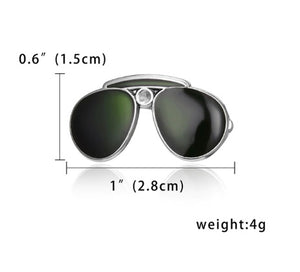 Sunglasses Retro Brooch For Men